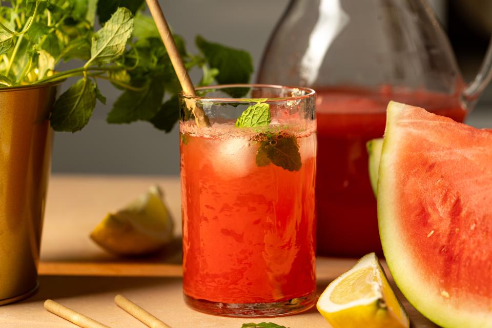 Osviežujúca melónová limonáda