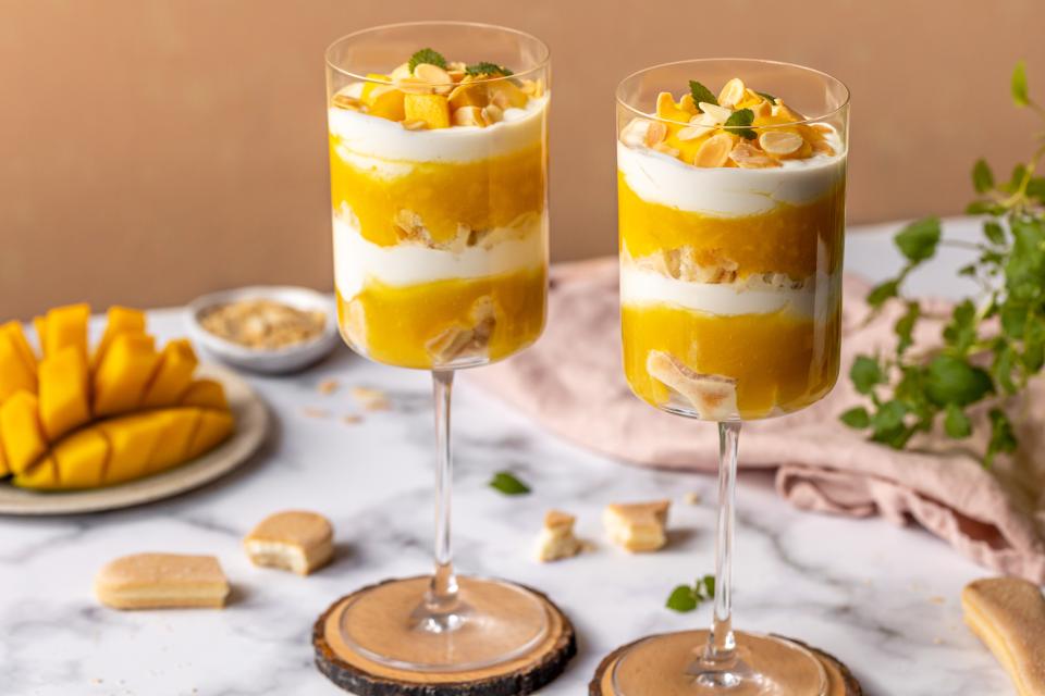 Mango tiramisu do pohárika