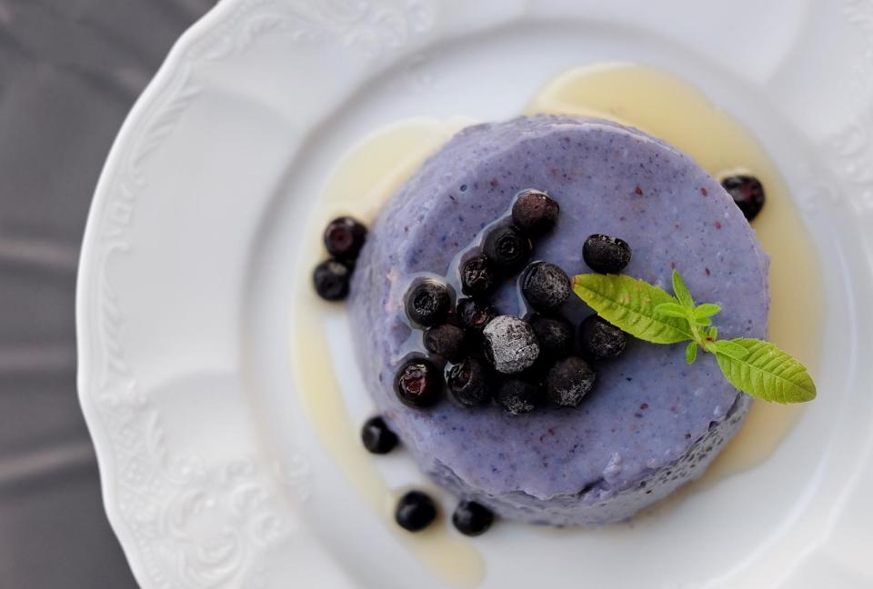 Pannacotta bez laktózy a cukru