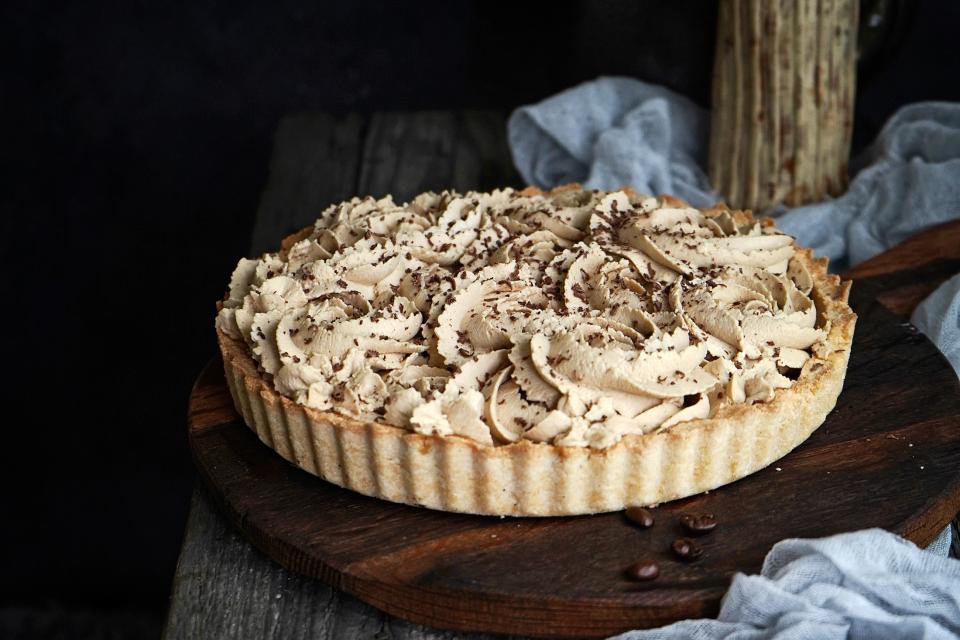 Tart s espresso krémom